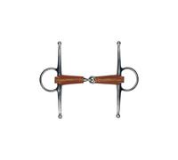 FEELING gag snaffle covered with leather 11.5cm