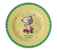 Feeling Good melamine plate - Rice x Snoopy Yellow one size
