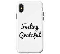 Feeling Grateful Be Positive Law of Attraction Manifesting Case for iPhone X/XS