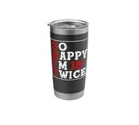 Feeling Great I’m 19 Twice Funny 38th Birthday Joke Humor Stainless Steel Insulated Tumbler