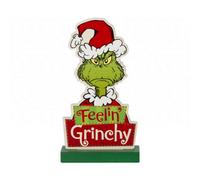 Feeling Grinchy Standing Christmas Plaque