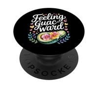 Feeling Guac-ward Awkward Guacamole Puns - PopSockets Adhesive PopGrip