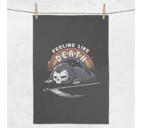 Feeling Like Death Tea Towel