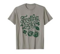 Feeling Lucky Shamrock St Patricks Day Six Seven Meme 67 T-Shirt