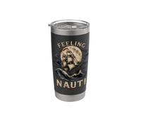 Feeling Nauti Tall Ship Sailing Nautical Adventure Stainless Steel Insulated Tumbler