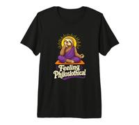 Feeling Philoslothical Funny Meditating Sloth Premium T-Shirt