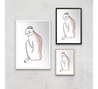 Feeling Sensitive Giclee Art Print - A3 - White Frame