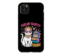 Feeling Slotty Today Gambling Casino Cat Funny Slot Machine Case for iPhone 11 Pro Max