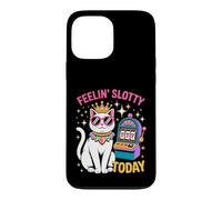Feeling Slotty Today Gambling Casino Cat Funny Slot Machine Case for iPhone 13 Pro Max