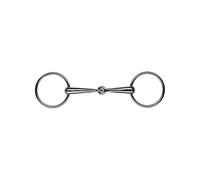 FEELING snaffle bit with fine, solid mouthpiece 13.5 cm