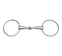 FEELING snaffle bit with large rings 12.5 cm