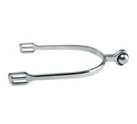 FEELING stainless steel spurs with rotating balls silver 30mm