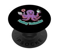 Feeling Tentacular Octopus Marine Life Ocean PopSockets Adhesive PopGrip