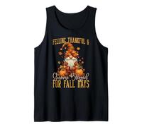Feeling Thankful & Gnome-Blessed for Fall Days Thanksgiving Tank Top
