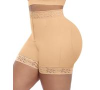 FeelinGirl High Waisted Tummy Control Shapewear Shorts for Women | High Compression Butt Lifter Hook Zipper Clouser Plus Size Tummy Control Shorts