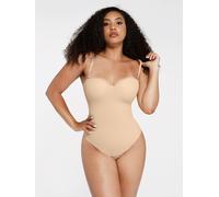Feelingirl One-Piece Underwire Strap Removable Anti-Slip Waist And Abdomen Underwire Shaping Thong Bodysuit for Women Fits All Shape XL Skin, Couple Gift Perfect Gift