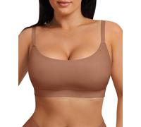 FeelinGirl Seamless Comfort Not Padded Wireless Bralette | Minimizer Bra for UK Women Wireless Unpadded Bra No Underwire Everyday Bra
