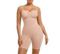 FeelinGirl Shapewear Bodysuit Tummy Control Seamless Bottom Lifter Full Body Shaper for Women (Seamless Knitting 3XL/4XL)