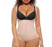FeelinGirl Women's Postpartum Faja Shapewear Tummy Control Bodysuit Butt Lift Colombianas Full Body Shaper,M