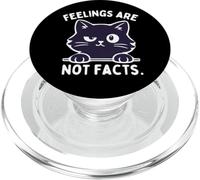 Feelings Are Not Facts Cat Lover Therapist Coping Skills PopSockets PopGrip for MagSafe