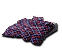Feelings Plain Dyed 100% Cotton Printed Single Bed Sheet with Pillowcases Single/Coat/Diwan 100gsm