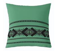 feelingyou Boho Pillow Cover,Retro Western Tribal Geometry Cushion Cover 16"x16",Ethnic Aztec Square Cushion Case Set for Bedroom Office,Modern Neutral Style Pillowcase for Kids Adults