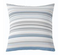 feelingyou Geometric Line Kids Throw Pillow Cover,Simple Stripe Patchwork Classic Double Sides Pillow Case,Modern Abstract Y2K Retro Home Decor,Grey Blue Bed Couch Sofa Cushion Cover,1 Pack 24"x24"