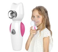 FEELLIFE Portable Inhaler, Handheld Steam Atomiser, for Kids Travel and Household use, with Audio Function