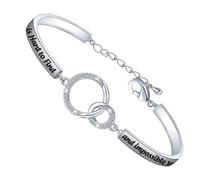 FEELMEM Coach Thank You Gifts Thank You Bracelet Gifts Lead Inspire Bracelet Appreciation Gift for Cheer/Football/Baseball/Volleyball/Dance Coach, S, Copper, Created Ruby