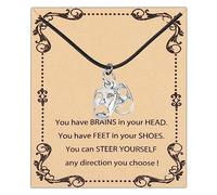 FEELMEM Comedy Tragedy Drama Masks Charm Leather Cord Chain Necklace Theater Gift Actor Performer Gift Drama Jewelry Actor Actress Gift (Drama Necklace)