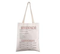 FEELMEM Criminologist Gift Evidence Tote Bag New Direction Gift Law Detective Shopping Bag Gift Detective Team Gift