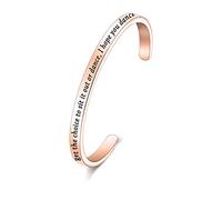 FEELMEM Dancer Gift Dancer Bracelet When You get The Chance to sit it Out or Dance I Hope You Dance Cuff Bangle Gift for Dance Recitals Dance Teacher