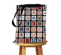 FEELMEM Musical Lover Gift Les Musical Quilts Character Tote Bag Theatre Gifts Theatrical Merchandise Music Stage Shoulder Bag