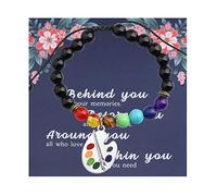 FEELMEM Paint Palette Charm Beads Bracelet Painter Gift Art Teacher Gift Artist Inspiration Gift Art Student Graduation Gift (Paint Palette Bracelet)