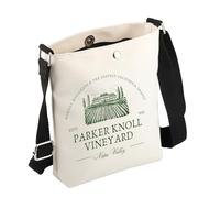 FEELMEM Parker Knoll Vineyard Crossbody Bag Vineyard Movie Lover Gift Parent TV Trap Show Inspired Gift Romance Movies Gift (beige)