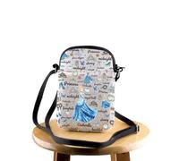 FEELMEM Princess Cinderella Crossbody Bag Fairy Tales Cinderella Princess Gift Cinderella Fans Gift Cinderella Merchandise