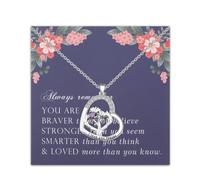 FEELMEM Sasenach Inspired Gift I Love You Forever Scottish Thistle Flower Pendant Necklace Scottish Wildflower Lover Gift, S, Copper, Cubic Zirconia