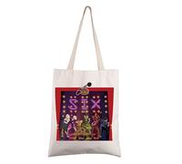FEELMEM Six Queens Canvas Tote Bag - British Musical Lover Gift - Theater Lover Six Queen Musical Shoulder Bag