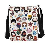 FEELMEM Stranger Inspired TV Series Merchandise Crossbody Bag Weird Stranger Monster Characters Crossbody Purse