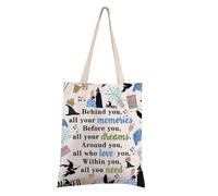 FEELMEM Witch Musical Gift Behind You All Your Memories West End Broadway Theatre Tote Bag Broadway Witch Fans Gift