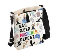 FEELMEM Witch Musical Inspired Gift Witch The Musical Crossbody Bag Witch Fans Gift