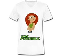 Feels Coolly Unisex T-Shirt Men's Kim Possible Casual Black S