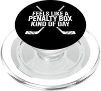 Feels Like A Penalty Box Kind Of Day Funny Hockey Saying PopSockets PopGrip for MagSafe