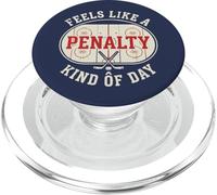 Feels Like A Penalty Box Kind of Day Ice Hockey MaskStick PopSockets PopGrip for MagSafe