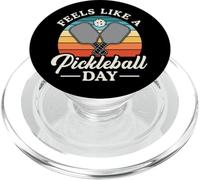 Feels Like A Pickleball Day Retro PopSockets PopGrip for MagSafe