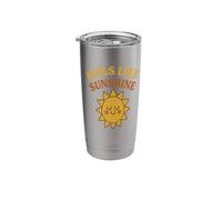 Feels Like Sunshine Happy Sun Stainless Steel Insulated Tumbler