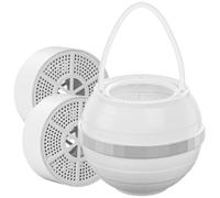 FEELSO Bath Filter with 2 Filter Cartridges Removes Chlorine, 10 Stages BPA Free Bath Water Filter for Babies and Adults, Shower Filter for Healthier Skin Hair White