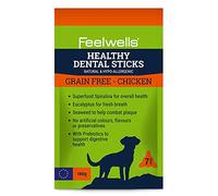 Feelwells Healthy Dental Grain Free Chicken Sticks - 180g