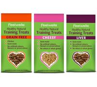 Feelwells Healthy Natural Training Dog Treats - Liver - 115g Bag
