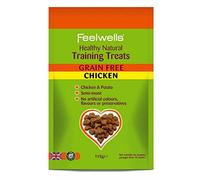 Feelwells Training Treats Grain Free 115g, transparent